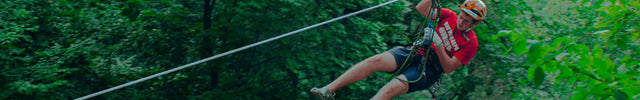Ziplining