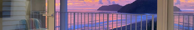 Costa Rica Airbnb living room beach view