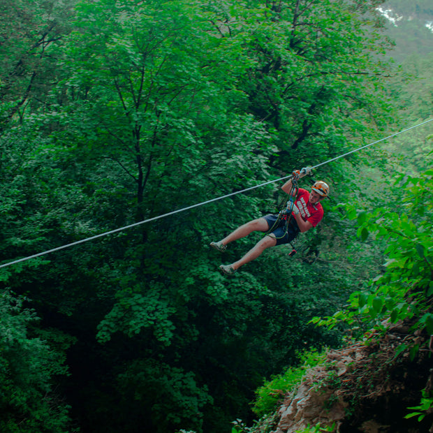 Ziplining